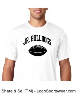 White Jr. Bulldogs T-Shirt Design Zoom