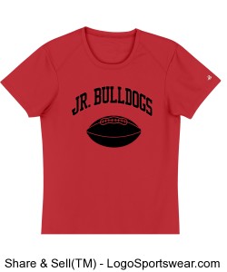 Badger Ladies B-Core T-Shirt Design Zoom